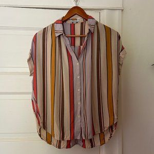 Madewell | Striped Short Sleeve Top